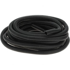 Value Collection - 25' Long, Flexible Wire Loom Conduit - Plastic, 5/8" ID - Caliber Tooling