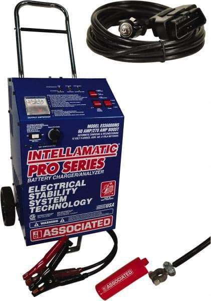 Associated Equipment - 12 Volt Automatic Charger/Maintainer - 60 Amps, 270 Starter Amps - Caliber Tooling