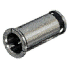 Iscar - 3/4" ID x 1-1/4" OD, Sealed Hydraulic Chuck Sleeve - Steel, 2-7/16" Length Under Head - Exact Industrial Supply