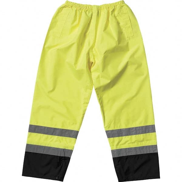 PIP - Size 5XL Hi-Viz Yellow Polyester Hi-Visibility Pants - Caliber Tooling