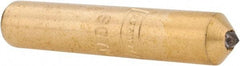 Norton - 3/4 Carat Single Point Diamond Dresser - 2" Long x 3/8" Shank Diam, Contains 3 Stones - Caliber Tooling