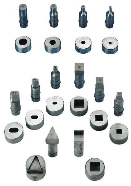 Metalpro - Pipe & Tube Notching Dies Pipe Size Compatibility (Inch): 2 Maximum Wall Thickness (Decimal Inch): Schedule 40 - Caliber Tooling