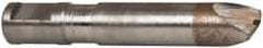 Made in USA - 0.02" Radius Single Point Diaform Diamond Dresser - 2-1/4" Long x 1/4" Shank Diam, 60° Included Angle - Caliber Tooling