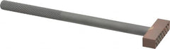 Made in USA - 6" Long x 3/8" Shank Diam Multi-Point T-Handle Diamond Dresser - 1/2" Thick Head - Caliber Tooling