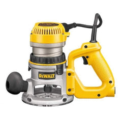 DeWALT - 8,000 to 24,000 RPM, 2.25 HP, 12 Amp, D-Handle Electric Router - 1/4 and 1/2 Inch Collet - Caliber Tooling