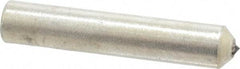 Norton - 1/2 Carat Single Point Diamond Dresser - 2" Long x 3/8" Shank Diam, 60° Included Angle - Caliber Tooling