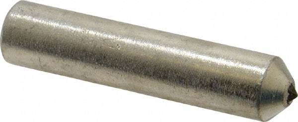 Norton - 1/2 Carat Single Point Diamond Dresser - 2" Long x 7/16" Shank Diam, 60° Included Angle - Caliber Tooling