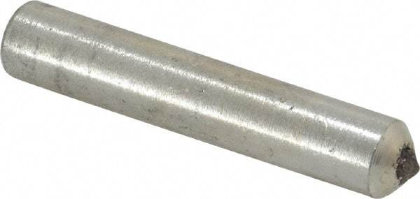 Norton - 1 Carat Single Point Diamond Dresser - 2" Long x 3/8" Shank Diam, 60° Included Angle - Caliber Tooling