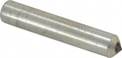 Norton - 1 Carat Single Point Diamond Dresser - 2" Long x 3/8" Shank Diam, 60° Included Angle - Caliber Tooling