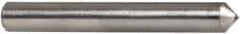 Norton - 1" Long x 1/8" Shank Diam Single Point Diamond Dresser - Convex Radius, 75° Included Angle - Caliber Tooling