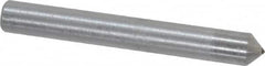 Norton - 1" Long x 1/8" Shank Diam Single Point Diamond Dresser - Convex Radius, 90° Included Angle - Caliber Tooling