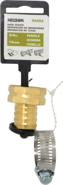 Nelson - 3/4 Garden Hose Fitting - Brass, Female Connector - Caliber Tooling