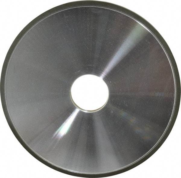 Made in USA - 6" Diam x 1-1/4" Hole x 1/4" Thick, N Hardness, 150 Grit Surface Grinding Wheel - Diamond, Type 1A1, Very Fine Grade - Caliber Tooling