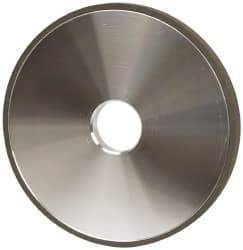 Made in USA - 6" Diam x 1-1/4" Hole x 1/2" Thick, N Hardness, 150 Grit Surface Grinding Wheel - Diamond, Type 1A1, Very Fine Grade - Caliber Tooling