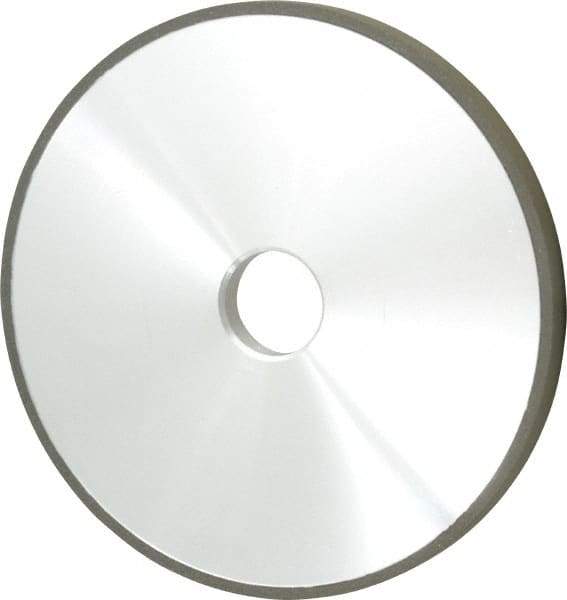 Made in USA - 7" Diam x 1-1/4" Hole x 1/2" Thick, N Hardness, 100 Grit Surface Grinding Wheel - Diamond, Type 1A1, Fine Grade - Caliber Tooling