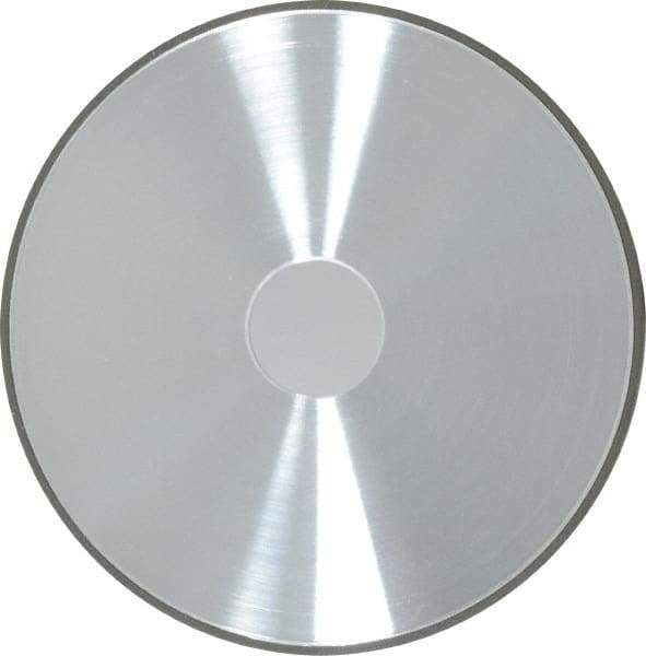 Made in USA - 6" Diam x 1-1/4" Hole x 1/8" Thick, N Hardness, 150 Grit Surface Grinding Wheel - Diamond, Type 1A1, Very Fine Grade - Caliber Tooling