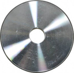 Made in USA - 6" Diam x 1-1/4" Hole x 1/2" Thick, N Hardness, 150 Grit Surface Grinding Wheel - Diamond, Type 1A1, Very Fine Grade - Caliber Tooling