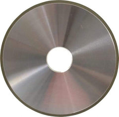 Made in USA - 6" Diam x 1-1/4" Hole x 3/16" Thick, N Hardness, 150 Grit Surface Grinding Wheel - Diamond, Type 1A1, Very Fine Grade - Caliber Tooling