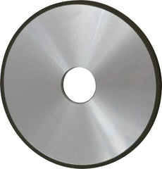 Made in USA - 6" Diam x 1-1/4" Hole x 1/4" Thick, N Hardness, 220 Grit Surface Grinding Wheel - Diamond, Type 1A1, Very Fine Grade - Caliber Tooling