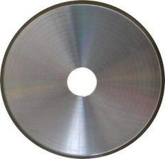 Made in USA - 7" Diam x 1-1/4" Hole x 1/8" Thick, N Hardness, 150 Grit Surface Grinding Wheel - Diamond, Type 1A1, Very Fine Grade - Caliber Tooling