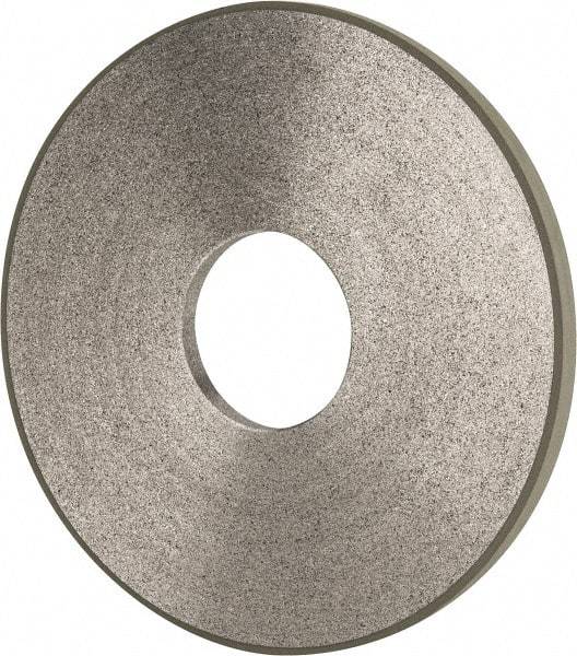 Made in USA - 10" Diam x 3" Hole x 1/2" Thick, N Hardness, 150 Grit Surface Grinding Wheel - Diamond, Type 1A1, Very Fine Grade - Caliber Tooling