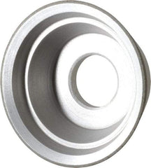 Made in USA - 3-3/4" Diam, 1-1/4" Hole Size, 1-1/2" Overall Thickness, 150 Grit, Type 11 Tool & Cutter Grinding Wheel - Very Fine Grade, Diamond - Caliber Tooling