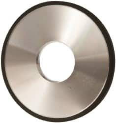 Made in USA - 4" Diam x 1-1/4" Hole x 1/4" Thick, 120 Grit Surface Grinding Wheel - Type 1A1, Fine Grade - Caliber Tooling