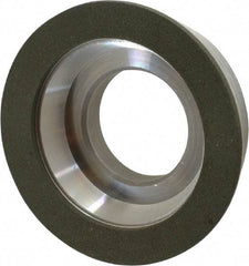 Made in USA - 3" Diam, 1-1/4" Hole Size, 7/8" Overall Thickness, 150 Grit, Type 11 Tool & Cutter Grinding Wheel - Very Fine Grade, Diamond - Caliber Tooling