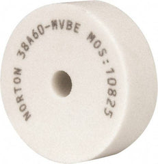 Norton - 3" Diam Truing Tool Replacement Wheel - 1" Thick x 1/2" Hole, For Truing Diamond & CBN Wheels - Caliber Tooling