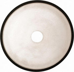 Made in USA - 8" Diam x 1-1/4" Hole, 100 Grit Surface Grinding Wheel - Coarse Grade - Caliber Tooling