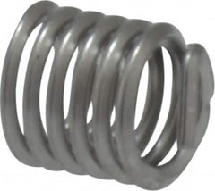 Heli-Coil - #8-32 UNC, 0.246" OAL, Free Running Helical Insert - 6 Free Coils, Tanged, 18-8 Stainless Steel, 1-1/2D Insert Length - Caliber Tooling