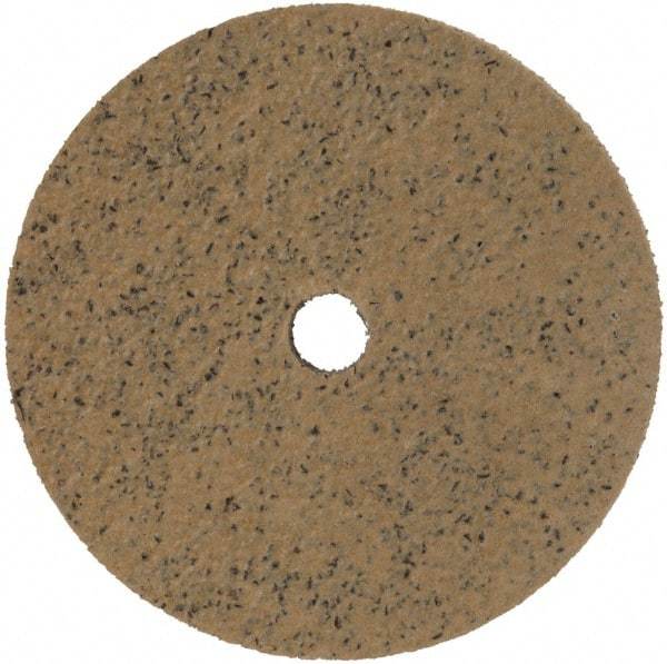 Cratex - 2" Diam 1/4" Hole 36 Grit Fiber Disc - Very Coarse Grade, Aluminum Oxide - Caliber Tooling