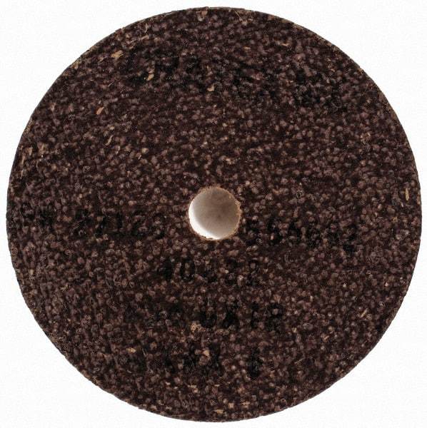 Cratex - 2" Diam 1/4" Hole 36 Grit Fiber Disc - Very Coarse Grade, Aluminum Oxide - Caliber Tooling