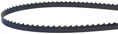 Lenox - 6 TPI, 7' 8" Long x 1/4" Wide x 0.025" Thick, Welded Band Saw Blade - Carbon Steel, Toothed Edge, Raker Tooth Set, Flexible Back, Contour Cutting - Caliber Tooling