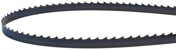 Lenox - 14 TPI, 7' 9-1/2" Long x 1/2" Wide x 0.025" Thick, Welded Band Saw Blade - Carbon Steel, Toothed Edge, Raker Tooth Set, Flexible Back, Contour Cutting - Caliber Tooling