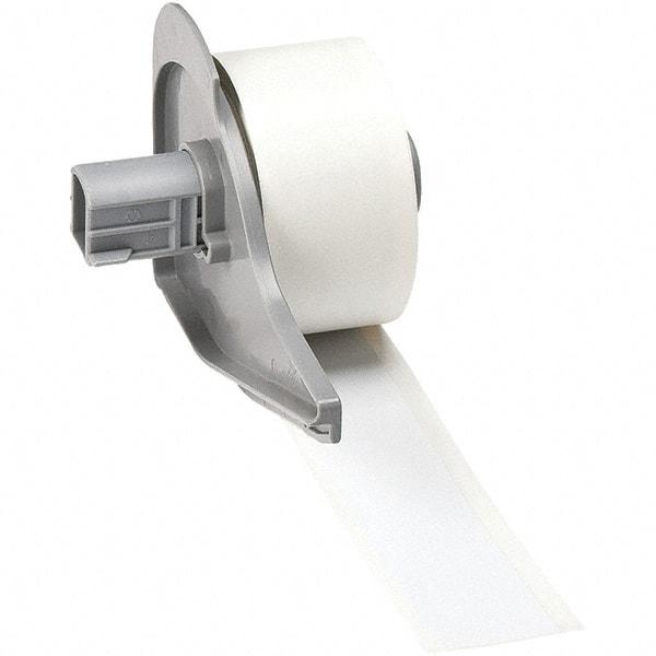 Brady - 600" Long, White Vinyl Tape - For BMP71 Label Printer - Caliber Tooling