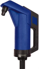 Tuthill - 3/4" Outlet, Polypropylene Hand Operated Piston Pump - 11 oz per Stroke, 22" OAL, For Diesel Exhaust Fluid - Caliber Tooling