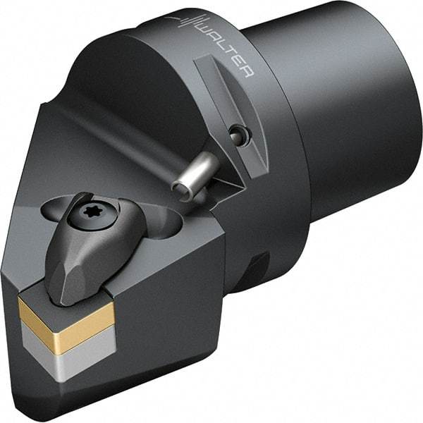 Walter - 95° Lead Angle, Indexable Turning Toolholder - 128mm OAL, Series DCLN-CAPTO-AUSSEN - Caliber Tooling