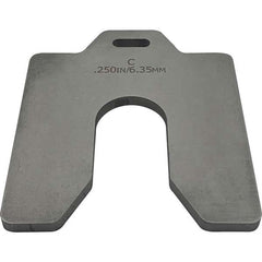 Maudlin Products - Metal Shim Stock Type: Slotted Shim Material: Stainless Steel - Caliber Tooling