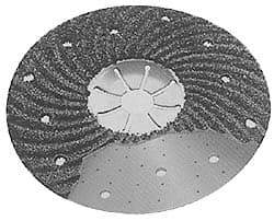 Value Collection - 7" Diam 7/8" Hole 60 Grit Fiber Disc - Medium Grade, Silicon Carbide, 8,500 Max RPM - Caliber Tooling