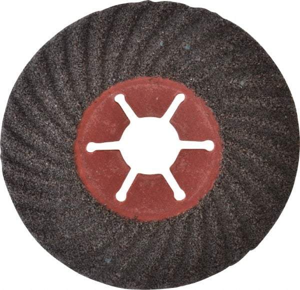 Value Collection - 4-1/2" Diam 7/8" Hole 36 Grit Fiber Disc - Very Coarse Grade, Aluminum Oxide, 13,300 Max RPM - Caliber Tooling