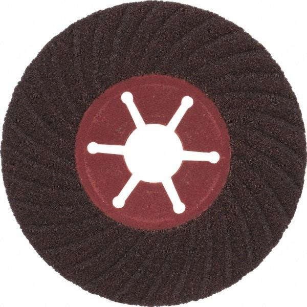 Value Collection - 4-1/2" Diam 7/8" Hole 60 Grit Fiber Disc - Medium Grade, Aluminum Oxide, 13,300 Max RPM - Caliber Tooling