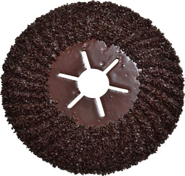 Value Collection - 5" Diam 7/8" Hole 16 Grit Fiber Disc - Very Coarse Grade, Aluminum Oxide, 12,000 Max RPM - Caliber Tooling