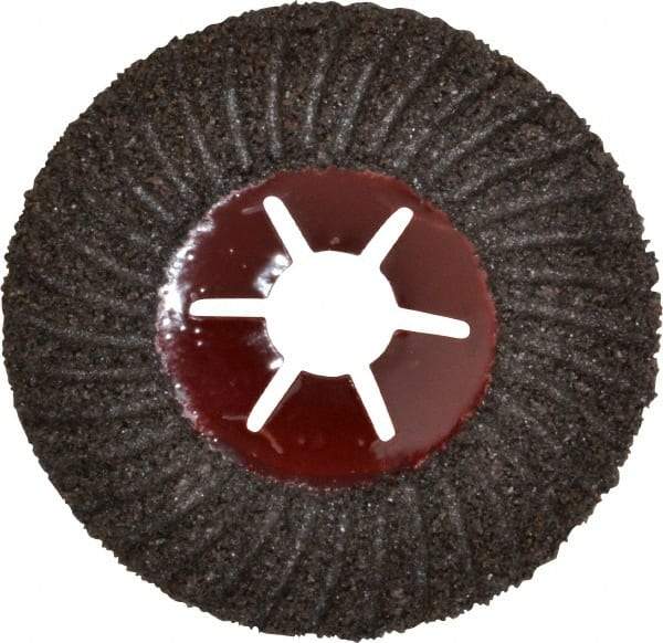 Value Collection - 4-1/2" Diam 7/8" Hole 24 Grit Fiber Disc - Very Coarse Grade, Silicon Carbide, 12,000 Max RPM - Caliber Tooling