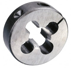 Round Die: 3/4-16, 5/8″ OD, High Speed Steel Adjustable, Right Hand Thread, Series 0710