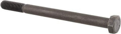 Made in USA - 5/16-18 Thread, 4" Length Under Head, Alloy Steel Hex Head Bolt - Uncoated, UNC Thread, ASTM A193, Grade B7 - Caliber Tooling