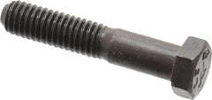 Made in USA - 3/8-16 Thread, 2" Length Under Head, Alloy Steel Hex Head Bolt - Uncoated, UNC Thread, ASTM A193, Grade B7 - Caliber Tooling