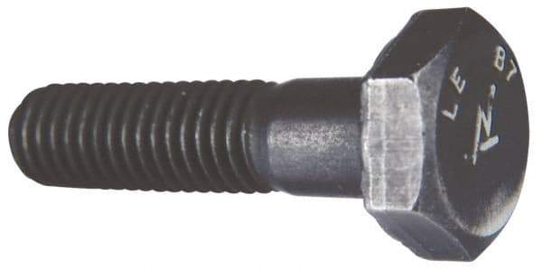 Made in USA - 3/4-10 Thread, 3-1/2" Length Under Head, Alloy Steel Hex Head Bolt - Uncoated, UNC Thread, ASTM A193, Grade B7 - Caliber Tooling