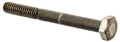 Made in USA - 1/4-20 Thread, 2-1/2" Length Under Head, Alloy Steel Hex Head Bolt - Uncoated, UNC Thread, ASTM A193, Grade B7 - Caliber Tooling