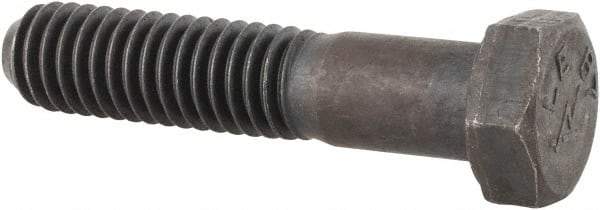 Made in USA - 3/8-16 Thread, 1-3/4" Length Under Head, Alloy Steel Hex Head Bolt - Uncoated, UNC Thread, ASTM A193, Grade B7 - Caliber Tooling